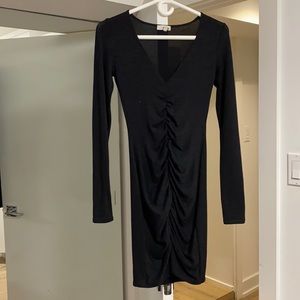 Aritzia long black dress
